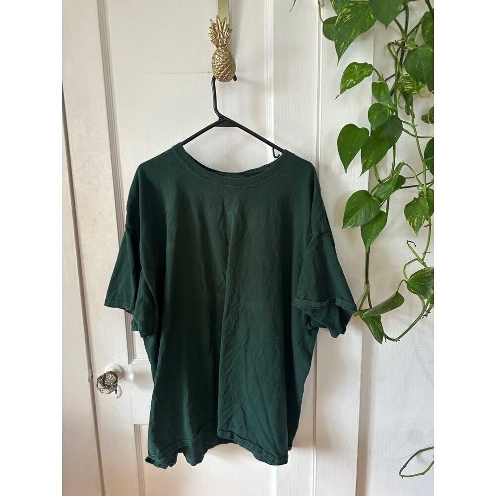 Hanes Beefy men’s size 3x-large green t-shirt